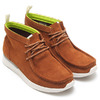 Clarks sportswear TAWYER LITE BROWN SUEDE 20357587画像