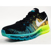 NIKE FLYKNIT MAX "LIMITED EDITION for CORE" BLK/GRN/YEL/WHT 620469-001画像