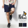 go slow caravan ヨリ杢DENIMイージーサルエルショーツ 384303画像