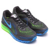 NIKE AIR MAX 2014 BLACK/PHOTO BLUE-ELECTRIC GREEN/FLASH LIME 621077-005画像