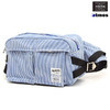 PORTER × atmos WAIST BAG GINGHAM CHECK BLUE APP-NA-GW01画像