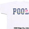 the POOL aoyama WOMEN'S POOL FLOWER TEE WHITE画像