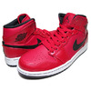 NIKE AIR JORDAN 1 MID g.red/blk-wht 554724-602画像