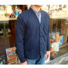 DUBBLE WORKS Lot 84012 INDIGO SWEAT CARDIGAN画像