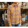 TOYS McCOY McHILL NEL CHECKED WORK SHIRT TMS1423画像
