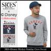 PROJECT SR'ES × Disney Mickey Sunday Crew Sweat Collaboration SPMIC0023画像