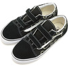 VANS KIDS OLD SKOOL V (GLOW FLAME)BLACK/TRUE WHITE VN-0VHEESY画像