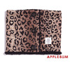 APPLEBUM LEOPARD FLEECE NECK WARMER画像