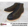 CHIPPEWA 5" LACE-TO-TOE BRIDGEMAN CHOCOLATE MOSS 1901M79画像