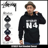 STUSSY No4 Hooded Sweat 1923433画像