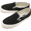 VANS VAULT OG CLASSIC SLIP ON LX (CANVAS) BLACK VN-0UDF3SY画像