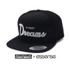 DREAM TEAM × essense Collaboration STREET DREAMS SNAPBACK BLACK画像