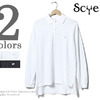 SCYE BASICS 長袖 40/1鹿の子ポロシャツ 5116-21801画像