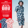 GRAVYSOURCE MONSTERA S/S SHIRTS GS15-NSH05画像