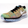 NIKE FLYKNIT MAX "LIMITED EDITION for RUNNING FLYKNIT" MULTI/BLK/CLEAR 620469-004画像