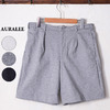 AURALEE STAND-UP SHORTS画像