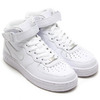 NIKE WMNS AIR FORCE 1 '07 MID WHITE/WHITE 366731-100画像