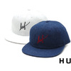 HUF DENIM SCRIPT 6 PANEL画像