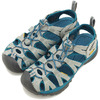 KEEN Whisper WMNS NEUTRAL GRAY/INK BLUE 1012873画像