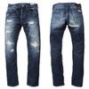 FUCT SSDD 16oz OKAYAMA SELVERDGE NARROW DAMAGED DENIM 4204画像