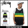 STUSSY Flag Mesh Tank Top 114765画像