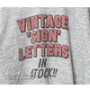 LETTERS 8 × FilMelange VINTAGE プリントTシャツ画像