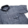 IKE BEHAR "JOHN" S/S MODIFIED FIT B.D. PULLOVER CHAMBRAY SHIRTS/ingido画像