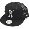 NEW ERA 5-PANEL BB Mark Gonzales DOG BLK/BLK/SWHT 11100129画像