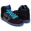 NIKE DUNK HIGH PREMIUM SB BLACK / BLACK - GRAPE ICE 313171-027画像