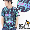 go slow caravan × モンスターズインク 吸汗速乾 昇華プリント S/S 立体TEE 315407画像