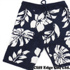 BAREFOOT DREAMS for RonHerman ALOHA Shorts NAVYxWHITE画像