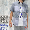 HTML ZERO3 Switching Check S/S Shirt SHT103画像