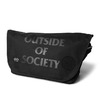 FUCT SSDD OUTSIDE OF SOCIETY MESSENGER BAG (BLACK×BLACK) 4411画像