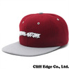 Fucking Awesome Maroon Felt Logo Hat画像