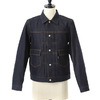 MAISON KITSUNE DENIM WESTERN JACKET -BRUT-画像