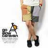 go slow caravan DUAL LAYERED FABRIC CRAZY SHORTS 320239画像