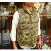 RAINBOW COUNTRY × PORKY'S LEATHER DOWN VEST “Duck Hunter Special”画像