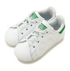 adidas STAN SMITH CRIB Running White/Running White/Green B24101画像