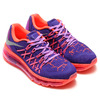 NIKE AIR MAX 2015 LAVA GS CRT PURPLE/MTLLC SLVR-FCHS GLW 807620-500画像