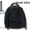 FRANK LEDER ブラックコットン ベスト付きショートコート 0627009画像