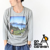 go slow caravan 鹿の子 7分袖 TEE (登山) 331937画像