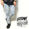 LEFLAH CHEMICAL WASH SKINNY PANTS画像