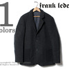 FRANK LEDER ANTHRACITE(石炭) ダブルフェイスウールジャケット 0622001画像