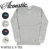 Twins Acoustic ワッフル 長袖Tシャツ AC5424画像