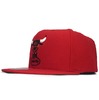 Mitchell & Ness CHICAGO BULLS SOLID LOGO SNAPBACK RED LVMNCHB243画像