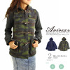 AVIREX LADIES MELTON DUFFIE COAT 6252058画像