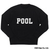 the POOL aoyama POOL SWEAT PULLOVER BLACK画像