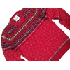 Jamieson's #MK158-731 CREWNECK FAIRISLE SWEATER/red mix画像