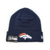 NEW ERA DENVER BRONCOS BASIC BEANIE NAVY FFNEDVB052画像