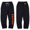 SILLY GOOD SPORTS LOGO SWEAT PANTS (BLACK) SG1E7-PT01画像